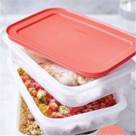 Tupperware Alaska 3x500 ml Turuncu Saklama Kabı