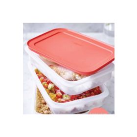 Tupperware Alaska 3x500 ml Turuncu Saklama Kabı