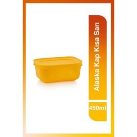 Tupperware Alaska 450 ml Sarı Saklama Kabı