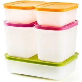 Tupperware Alaska 5'li Buzluk Saklama Kabı