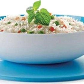 Tupperware Allegra 740 ml Bowl Berrak Yeşil Kapak Saklama Kabı
