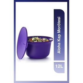 Tupperware Aloha 12 lt Mor Mega Saklama Kabı