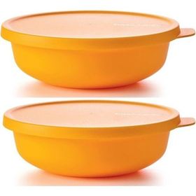 Tupperware Aloha 2'li Turuncu Saklama Kabı