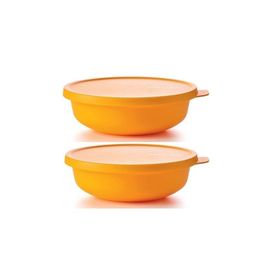 Tupperware Aloha 2'li Turuncu Saklama Kabı