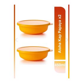 Tupperware Aloha 450 ml Turuncu Saklama Kabı