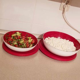 Tupperware Berrak 4'lü Bambu Servis Kabı Seti
