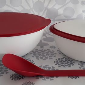 Tupperware Berrak Kırmızı 2,5 lt Saklama Kabı