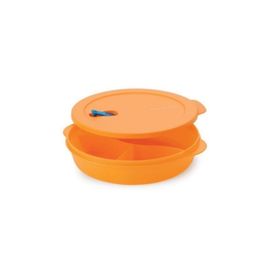 Tupperware Bölmeli Mikrodalga Fırın 1.4 lt Isıtma Saklama Kabı