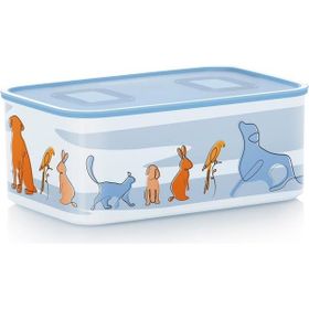 Tupperware Desenli 2.9-1.1 lt Saklama Kabı Seti