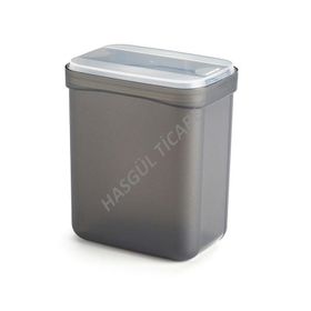 Tupperware Dikdörtgen 1.6 lt Siyah Kuru Gıda Saklama Kabı