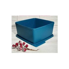 Tupperware Dikdörtgen 2.5 lt Mavi Saklama Kabı
