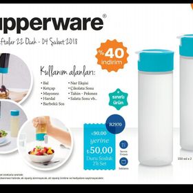 Tupperware Duru 2'li Sosluk