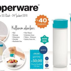 Tupperware Duru 350 ml Sosluk