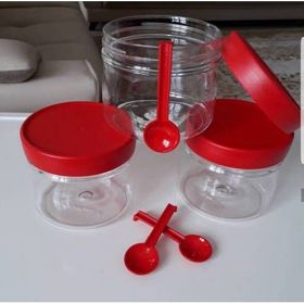 Tupperware Duru Kırmızı 580 ml Baharatlık