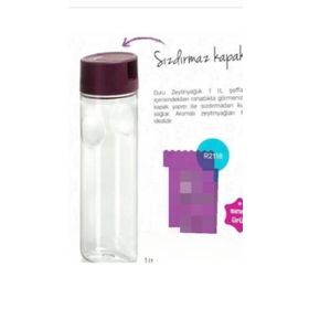 Tupperware Duru Mor 1 lt Zeytinyağlık