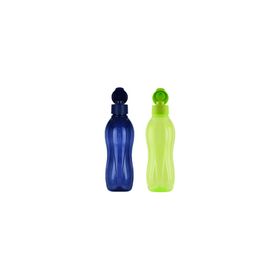 Tupperware Eko 1 lt Lacivert ve 1 lt Yeşil Şişe Suluk