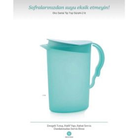 Tupperware Eko 2 lt Yeşil Sürahi