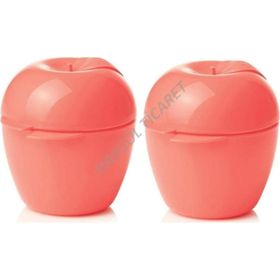 Tupperware Elma 2'li Saklama Kabı