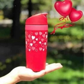 Tupperware Kalp Desenli Bardak 350 ml Termos