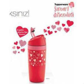 Tupperware Kalp Desenli Bardak 350 ml Termos
