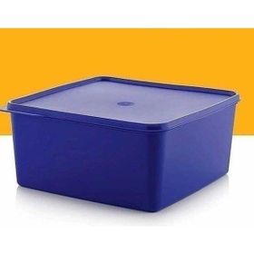 Tupperware Kare Lacivert 5 lt Saklama Kabı
