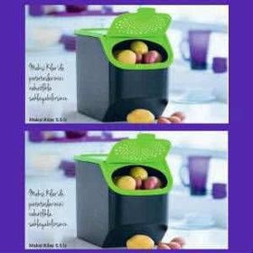 Tupperware Kiler Yeşil 5,5 lt Saklama Kabı