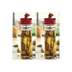 Tupperware Kırmızı 2'li 1 lt Duru Yağdanlık