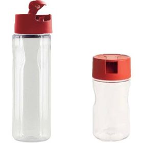 Tupperware Kırmızı 2x600 ml Duru Yağdanlık