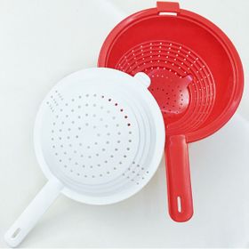 Tupperware Kırmızı Çift Süzgeç