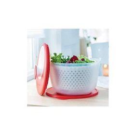 Tupperware Kırmızı Salata Kurutucu ve Saklama Kabı