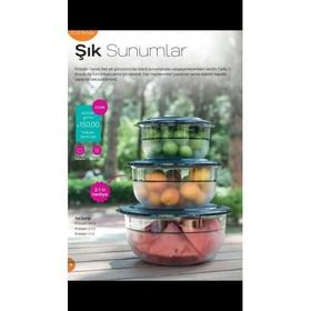 Tupperware Kristalin 1,3 lt Saklama Kabı