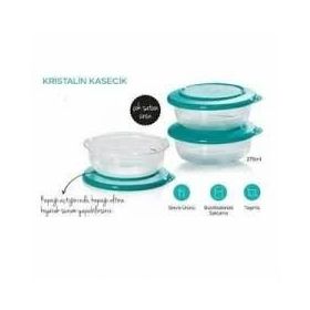Tupperware Kristalin 275 ml 3'lü Kase