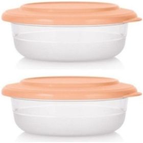 Tupperware Kristalin 2'li 275 ml Şeftali Küçük Saklama Kabı