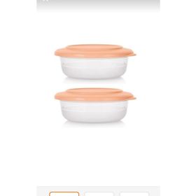 Tupperware Kristalin 2'li 275 ml Şeftali Küçük Saklama Kabı