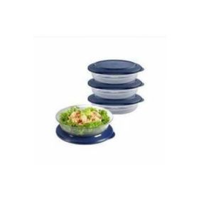 Tupperware Kristalin 3'lü 275 ML Lacivert Saklama Kabı
