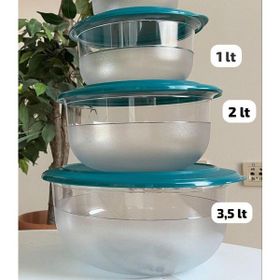 Tupperware Kristalin 3'lü 275 ml Saklama Kabı