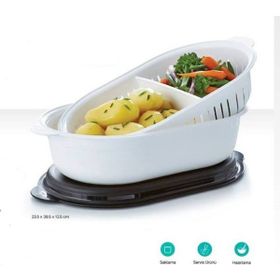 Tupperware Kristalin 4 lt Süzgeçli Saklama Kabı