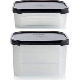 Tupperware Lila 2'li Oval Saklama Kabı