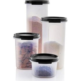 Tupperware Lila 4'lü Oval Saklama Kabı