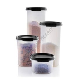Tupperware Lila 4'lü Oval Saklama Kabı