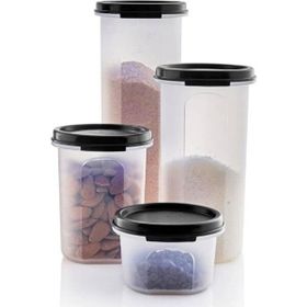 Tupperware Lila 4'lü Oval Saklama Kabı