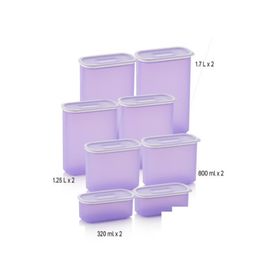 Tupperware Lila 8'li Oval Saklama Kabı