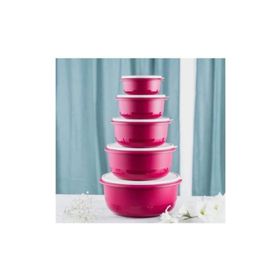Tupperware Mega 5'li Miksim Saklama Kabı
