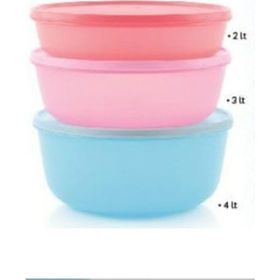 Tupperware Mega Mucize Şekerler 3'lü Saklama Kabı