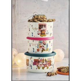 Tupperware Mickey 3'lü Parmak Saklama Kabı