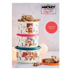 Tupperware Mickey 3'lü Parmak Saklama Kabı