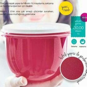 Tupperware Miksim 1 lt Saklama Kabı