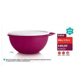 Tupperware Miksim 2.75 lt Mor Saklama Kabı