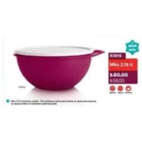 Tupperware Miksim 2.75 lt Mor Saklama Kabı