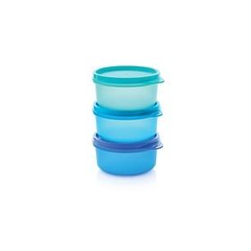Tupperware Mini Şeker Üçüzler 3x250 ml Buzdolabı Servis Saklama Kabı